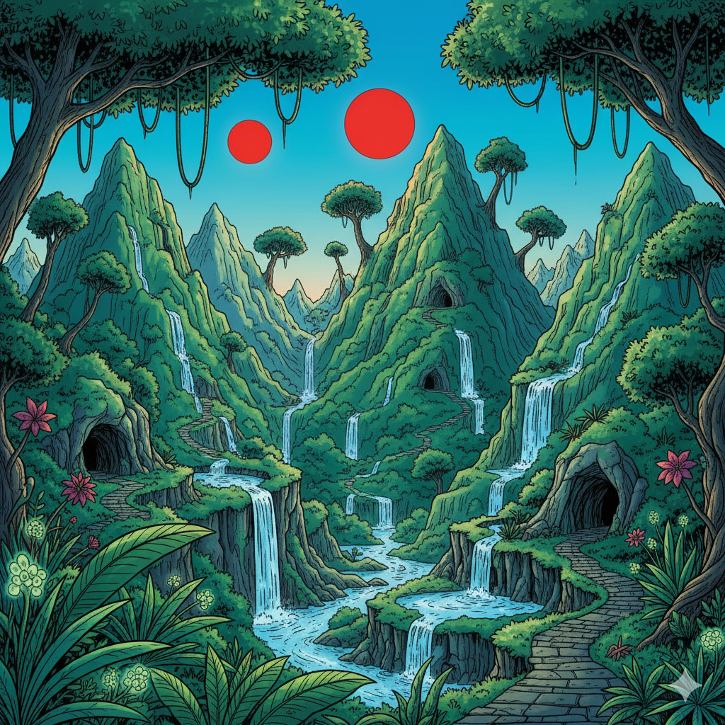 Ilustración de una parte de Galifrey